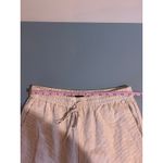 J.Crew  pants womens 4 linen blend wide leg pin stripe elastic waist coastal Photo 7