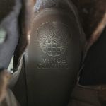 Vince Camuto Chestnut Brown Suede Block Heel Booties, Sz 8.5 Photo 5