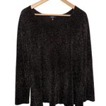 Premise Studio EUC  Sparkly Black blouse Photo 0