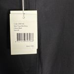 Ginia Freya Mini Dress Silk Black Sleeveless High Neck Size Medium NEW with Tags Photo 5