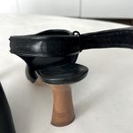 Vince Calfskin Leather Vero Cuio Quest Slingback Heels Black Size 7.5 M $350 Photo 5