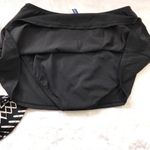 Jantzen  Halter Tankini Top Skirted Bottoms Womens 10 Black White Two Piece‎ Photo 7