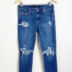 Genetic Denim Genetic Shya Distress Skinny Jeans Size 27 Photo 1