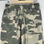 Aerie  Double Pocket Utility Jogger Camo Green Pull On Drawstring Size XS Photo 2