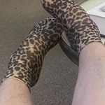 1 Pair of Women's Leopard Print Ankle Socks Photo 3