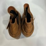 Steve Madden Spunkk brown leather heeled ankle boots neutral women’s size 10 Photo 5