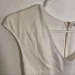 Necessary Objects Sleeveless Fit & Flare Dress Cream White XS Photo 4