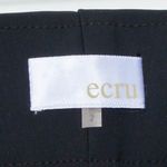 Ecru Fuji Slim Leg Black Cropped Trouser Pants Womens Size 2 Photo 3
