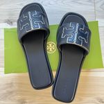Tory Burch  Double T Sport Slides 8.5 Photo 8
