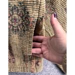 Orvis Vintage  Blazer Jacket Womens M Tapestry Southwestern Aztec Boho Heritage Photo 3