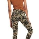 Anthropologie PILCRO NWOT big rise skinny camo floral corduroy 26 Photo 1