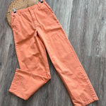 Aritzia  Sunday best orange straight leg pants women’s size S‎ Photo 0