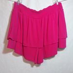 Torrid  Pink Peacock 3.5 Inch Pull-On Washable Gauze Smocked Ruffle Short Sz 4X Photo 4