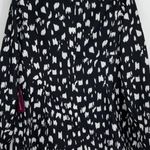 Jessica London BLACK WITH WHITE COW PRINT SPECKLES 12W TALL Photo 2