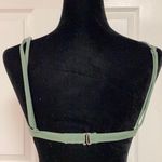 Xhilaration army green bathing suit top. Size M NWNT Photo 2