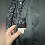 Mac Duggal NWT  5124 Beaded Long Sleeve Evening Gown Charcoal 18 Photo 7