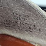1. State 1.‎ State Dela Roccia Snake Embossed D'Orsay Leather Espadrille Size 6.5 Photo 7
