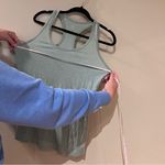 Gaiam  Teal Racerback Tank Top Photo 6