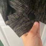 Ellen Tracy  Brown/Gold Wool Rayon Button Front Blazer Jacket Sz 14 Photo 2