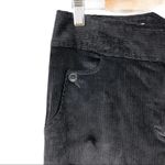 Reiss  Wilma Wide Flare Leg Corduroy Black Trousers Pants Size 6 Photo 6