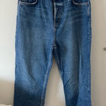 Reformation  Cynthia High Rise Straight Jeans Photo 0