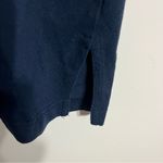 Adrienne Vittadini Women’s  Oversized Yellow Blue & White Hoodie Size Medium Photo 2