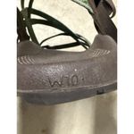 Chacos Chaco Zx/2 Unaweep Toe Loop Adjustable Water Sport Sandals Green Strappy Sz 10 Photo 3