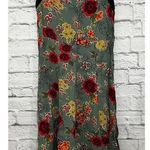 Loco Lindo floral green Boho Sleeveless Sundress dress size S. Photo 0