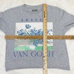Mad Engine Vangogh Irises Print Crop T Shirt Gray Juniors Small Size undefined Photo 10