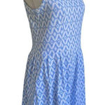 NWT Jude Connally Rachel Smooth Strech Sleeveless Tunic Dress M blue/ white Blue Size M Photo 0