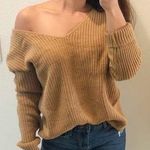 Boutique X Back V Neck Sweater Photo 0