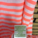 Lilly Pulitzer Lilly, Pulitzer Coral And White Stripe Dress Size Medium Photo 9