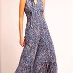 Maeve  Anthropologie Wide Leg Jumpsuit Boho Hippie Size 12 Photo 0