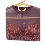 Ivy Park New Beyoncé x Adidas XS Monogram Crop Top NWT Sheer Activewear Bustier Photo 2