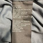 Betsy and Adam B&A by Sequined Ruffled Gown Women's Petite 2P Gray Scallop Sleeve Photo 8