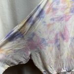 Young Fabulous and Broke Pastel Tie Dye Pullover Sweatshirt Womens L Photo 4