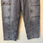 MOTHER SUPERIOR The Private Zip Pocket High Rise Cropped Wide Leg Jeans Size 28 Photo 6