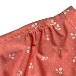 Vintage Marty Gutmacher Peach Polka Dot Floral Pleated Skirt & Blouse Set Sz 12P Photo 4
