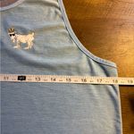 Goat USA Women's Racerback Tank Top Size M Medium Blue Photo 4