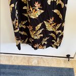vintage Tori Richard Hawaiian Aloha midi dress tropical vacation cruise floral Size 6 Photo 5