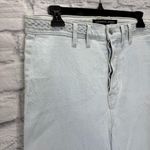 Veronica Beard Veronia Beard Grant Extra High Rise Wide Leg Jeans Size 32 Braided Light Wash Photo 2