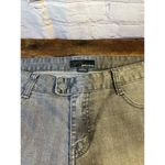 prAna Women's Jeans  Size 8 Mid Rise Straight Leg Relaxed‎ Fit Grey Photo 4