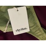 RHYTHM Tahiti Tie Tank Bikini Swimsuit Top in Aloe Green Size 10 / M NWT Size M Photo 3