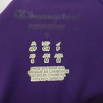 Champion purple athletic zip up sweater size small Photo 8
