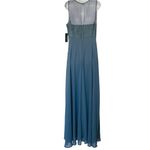 Lulus NWT Lulu’s blue sleeveless maxi gown dress size XL Photo 1