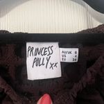 Princess Polly Brown Textured Crop Top Photo 3