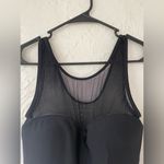 Esther Williams Set up on the Sand Black 1pc Swimsuit Skirt Mesh Top; size 12 Photo 1