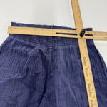 Michael Stars Pants Womens Small Blue Gauze Wide Leg Smocked Waist Photo 4