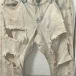 One Teaspoon  Distressed Cropped Jeans(Size 28) Photo 6