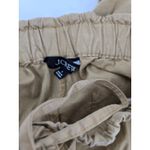 J.Crew Tan Wide Leg Drawstring Waist Cargo Pants Size Small Photo 2